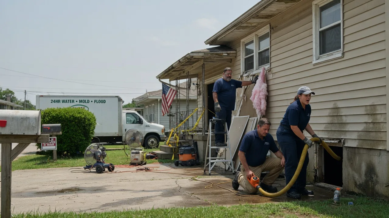 Water Damage Repair in Prairie Creek, IN near me